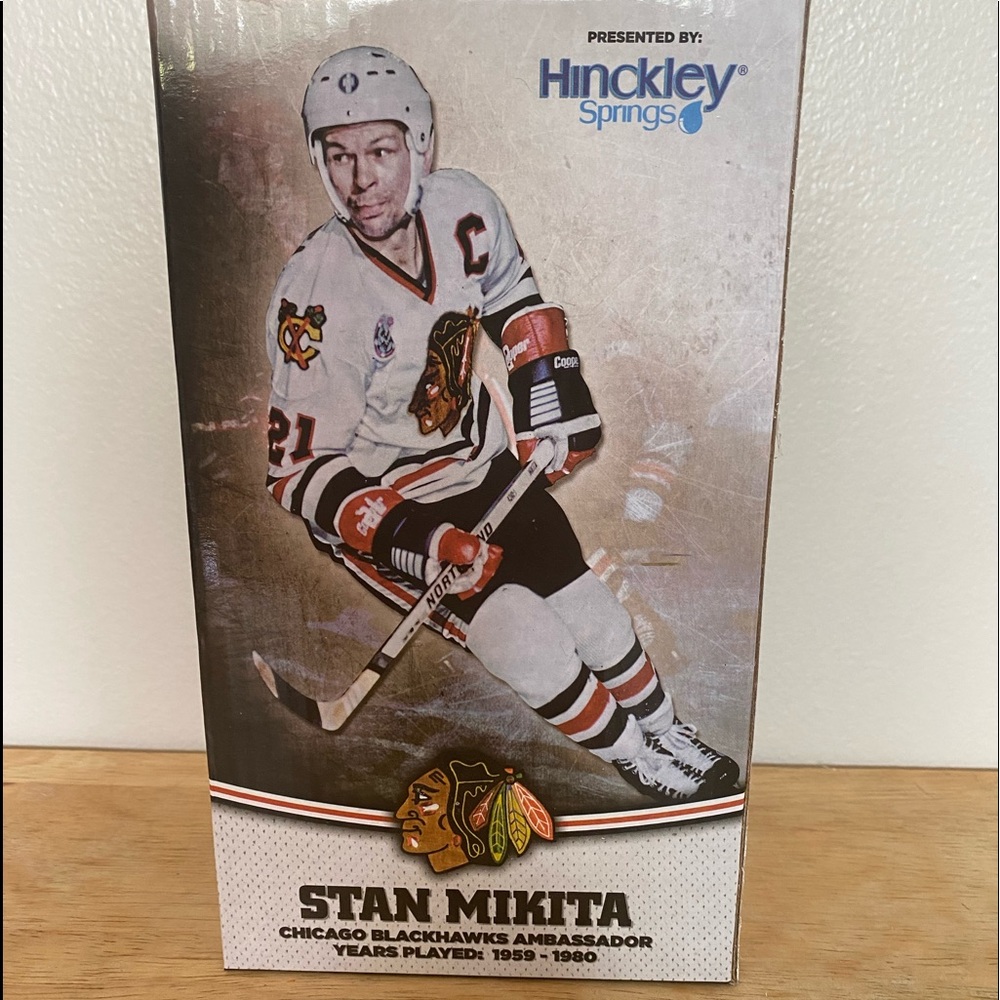 Chicago Blackhawks heritage series - Stan Mikita bobblehead. Brand new.